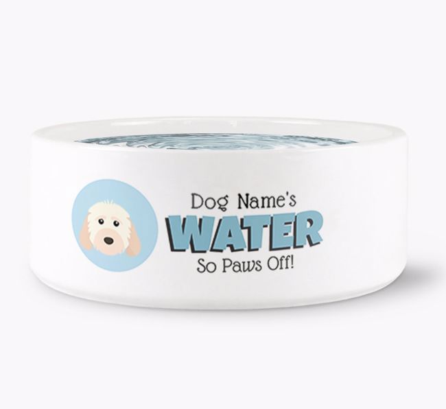 Personalised '{dogsName}'s Water' Bowl 